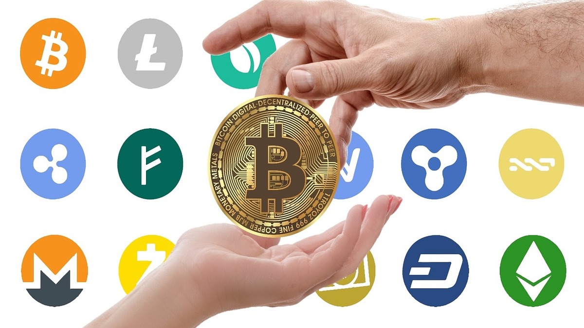 仮想通貨コインの画像