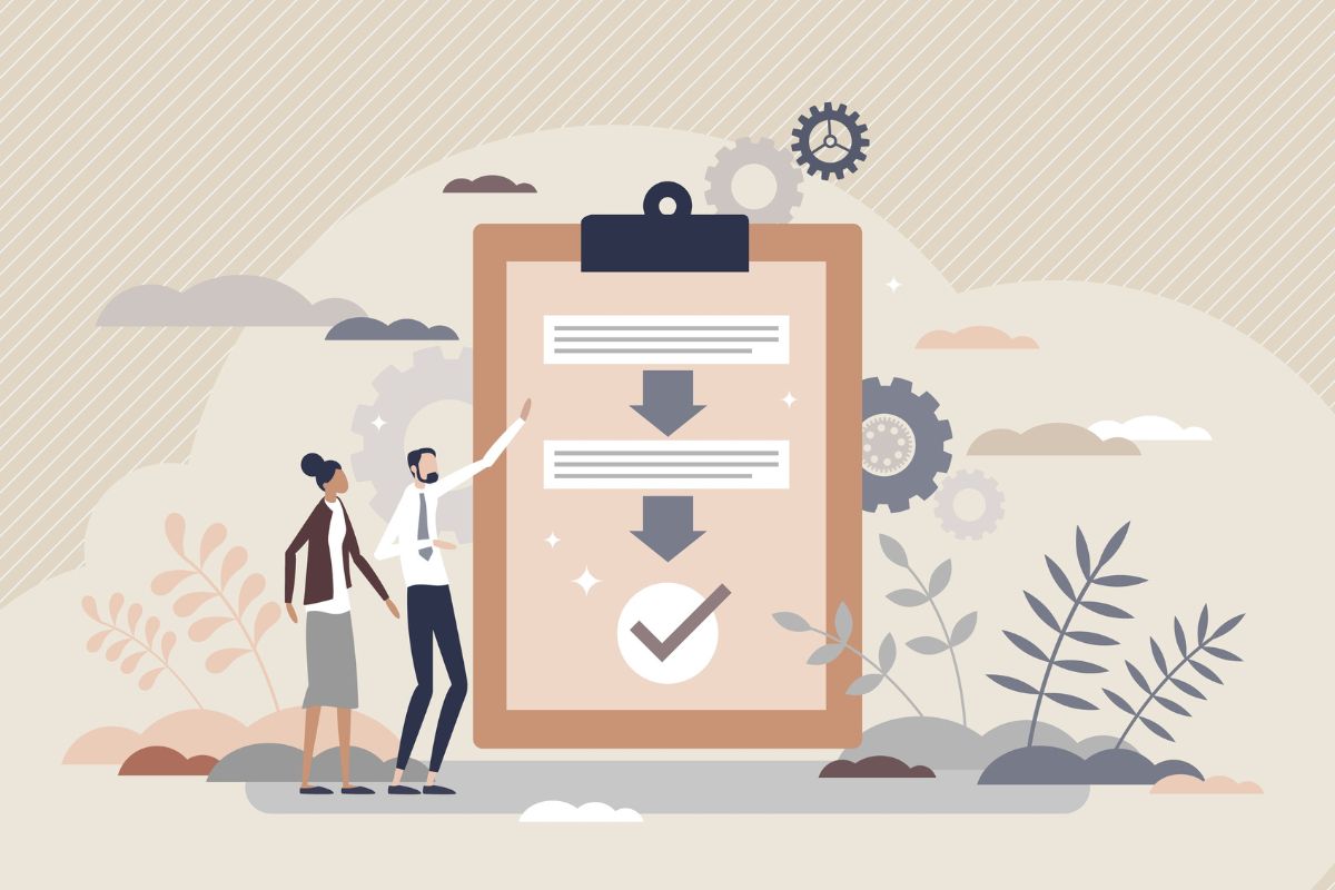 書類のイラスト